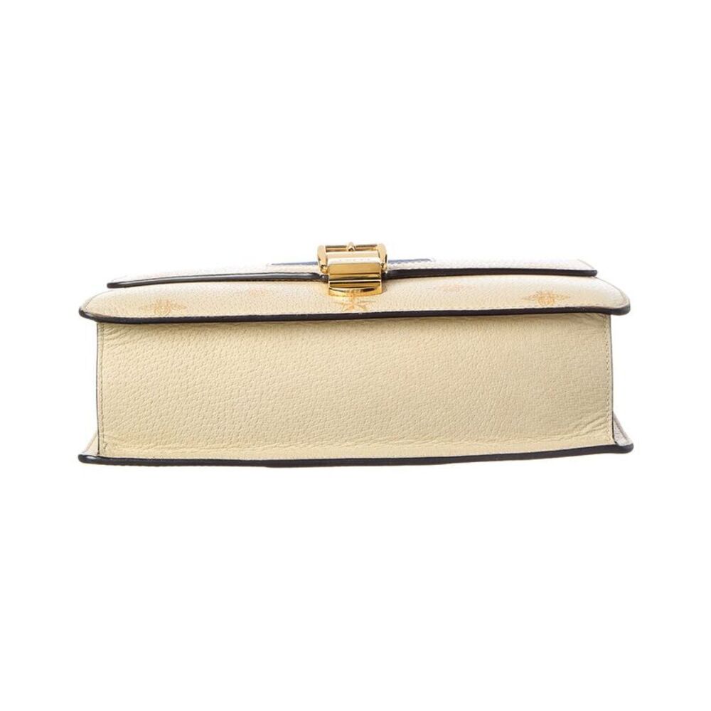 Gucci White Calfskin Leather Bee Star Print Small Sylvie Shoulder Bag
(Authentic - Picture 3 of 5